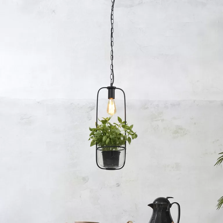 its about RoMi Hanglamp Florence Met planthouder | Flickmyhouse