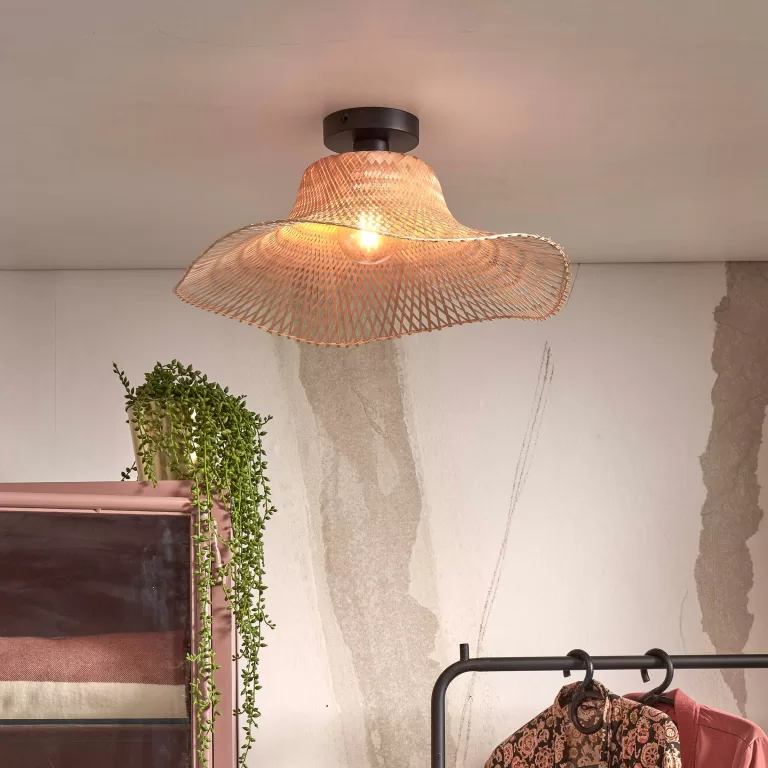 GOOD&MOJO Plafondlamp Ibiza Bamboe
