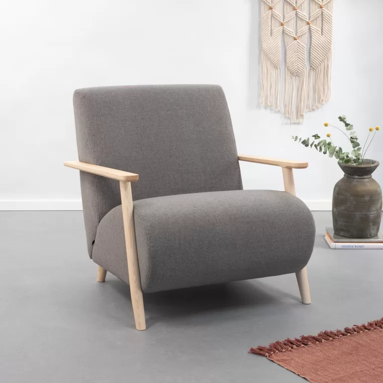 Kave Home Fauteuil Meghan Stof | Flickmyhouse