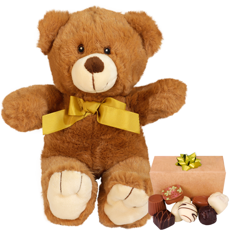 Duurzame knuffelbeer + 150 gram bonbons | Flickmyhouse marketplace