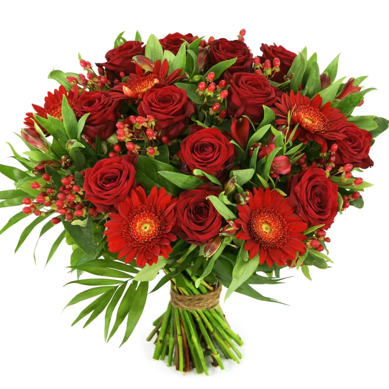 Rode rozen en rode bloemen | Flickmyhouse marketplace