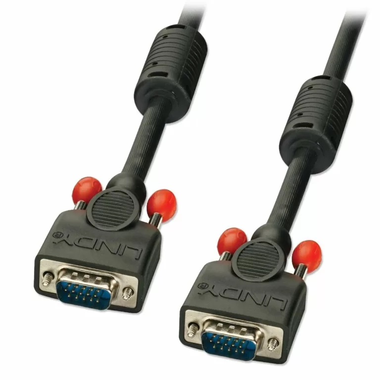 VGA-kabel LINDY 36371 Zwart