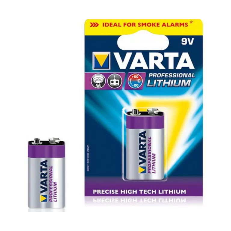Batterijen Varta Ultra Lithium 9 V (1 Stuks)