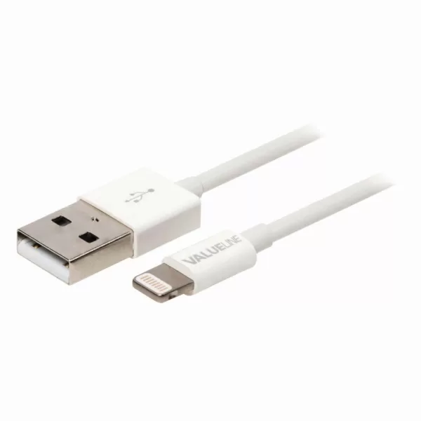 Nedis CCGB39300WT10 Sync And Charge-kabel Apple Lightning - Usb-a Male 1