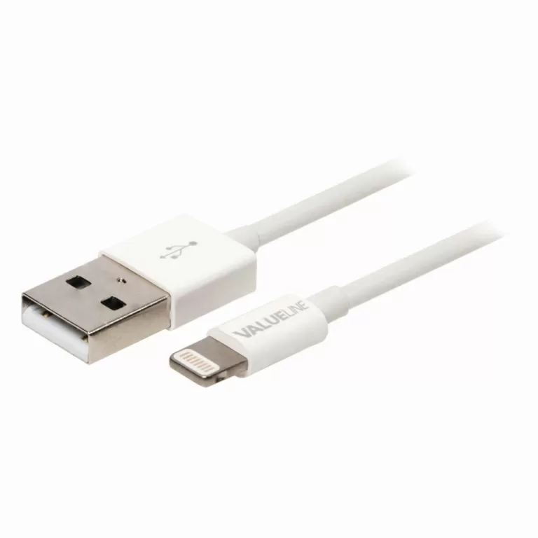 Nedis CCGB39300WT20 Sync And Charge-kabel Apple Lightning - Usb-a Male 2