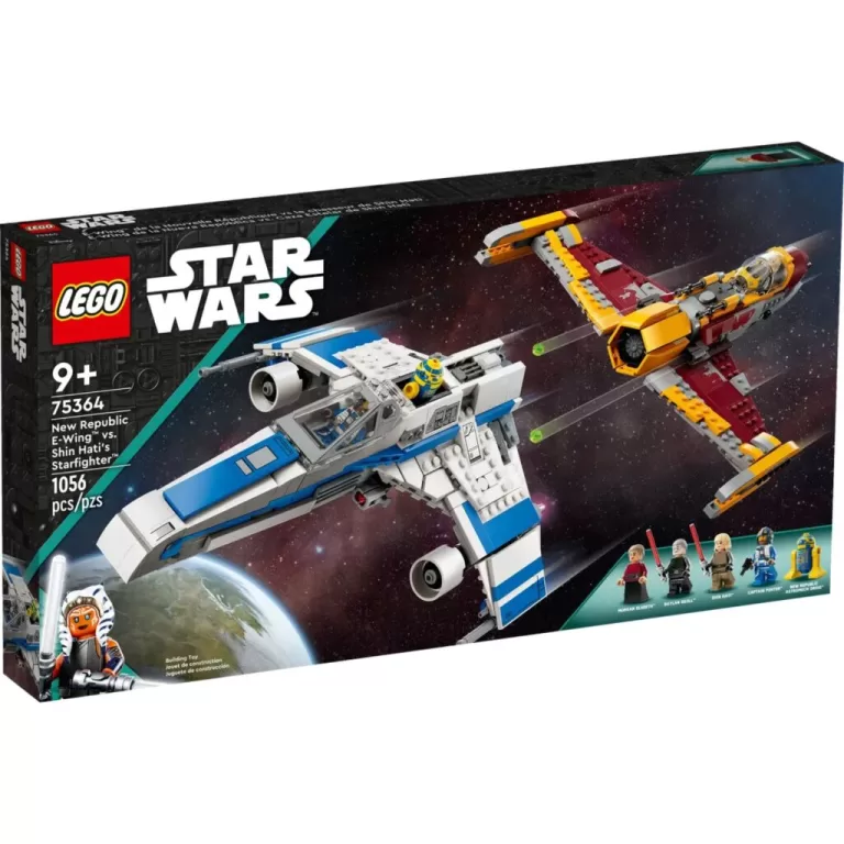 Lego Star Wars 75364 New Republic E-Wing vs Shin Hati's Starfighter