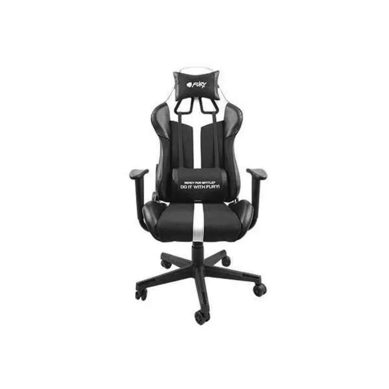 Gaming stoel Natec AVENGER XL Zwart Wit Zwart/Wit