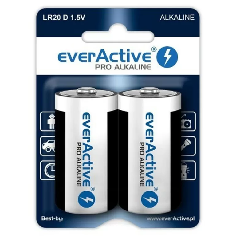 Batterijen EverActive LR20 1