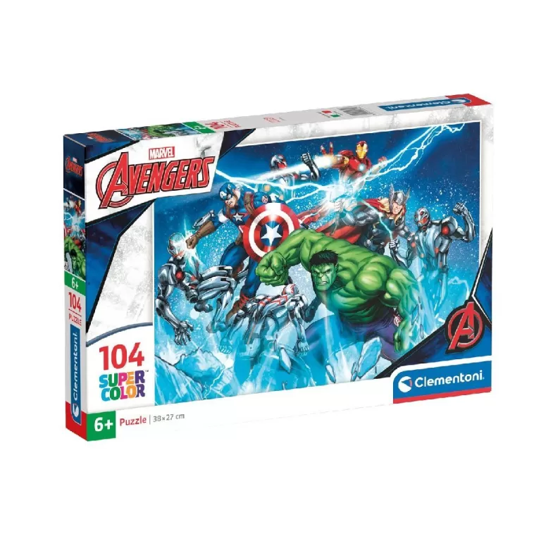 Clementoni Marvel Avengers Puzzel 104 Stukjes