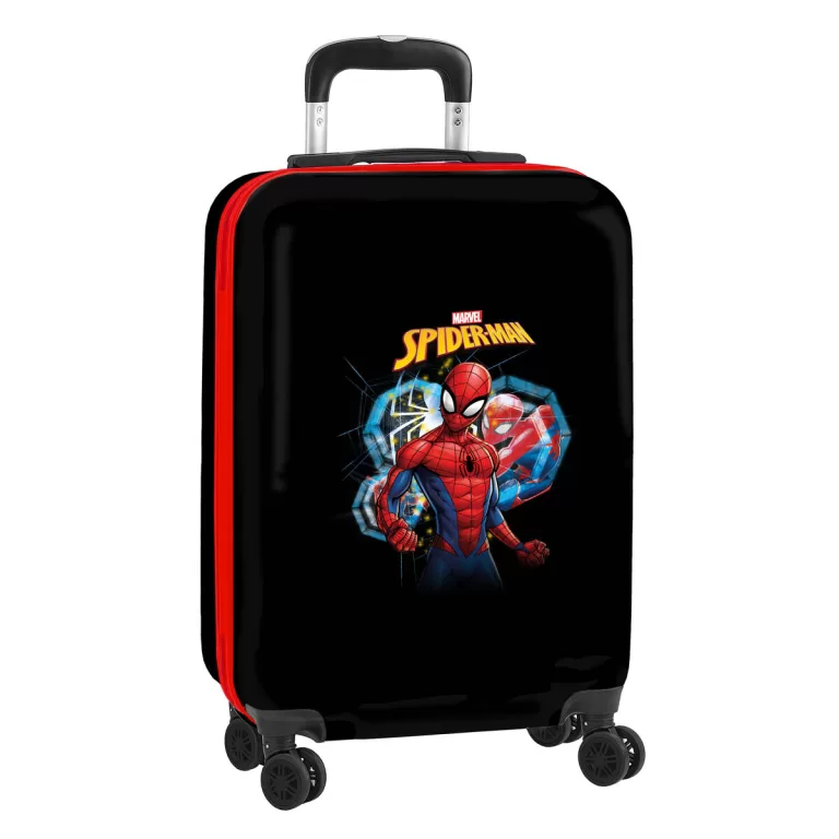 Handbagagekoffer Spiderman Hero Zwart 20'' 34