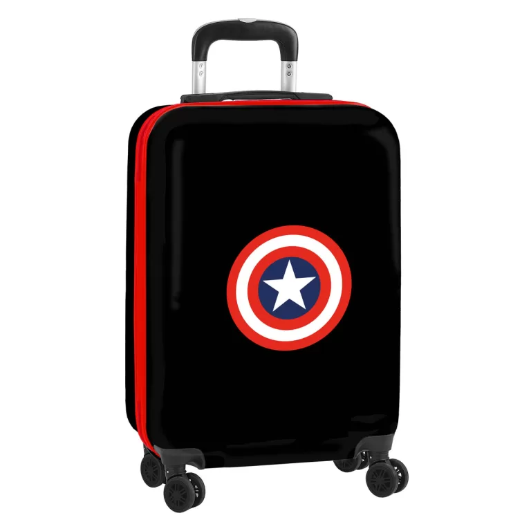 Handbagagekoffer Capitán América Zwart 34