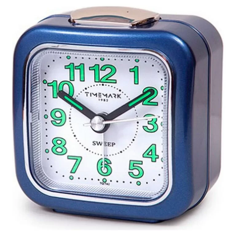 Analoge alarmklok Timemark (7.5 x 8 x 4.5 cm)