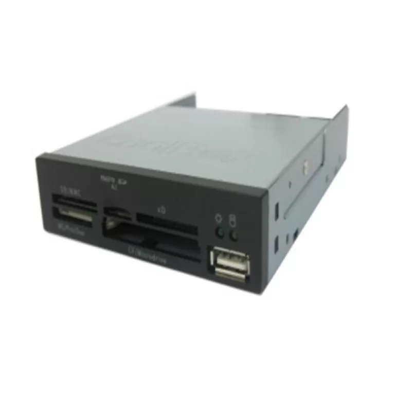 Kaartlezer Intern CoolBox CRCOOCR4002L USB 2.0 Zwart Grijs