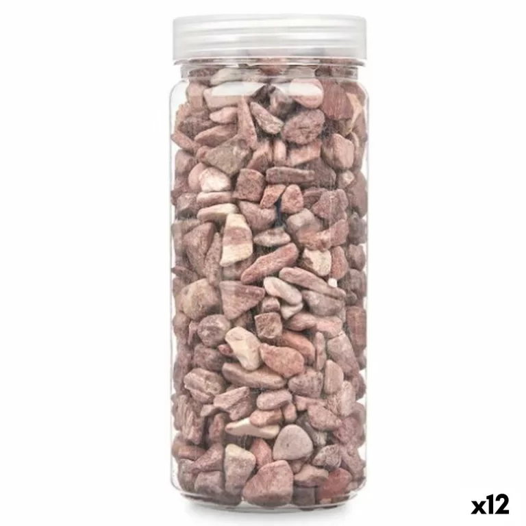 Decoratieve stenen Rood 10 - 20 mm 700 g (12 Stuks)