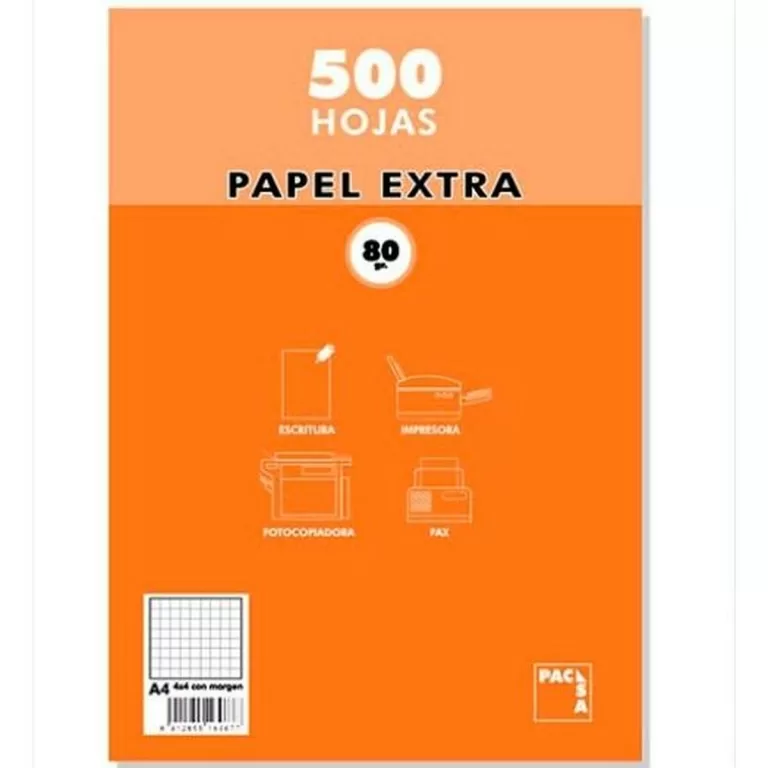 Printpapier Pacsa 500 Lakens Wit A4