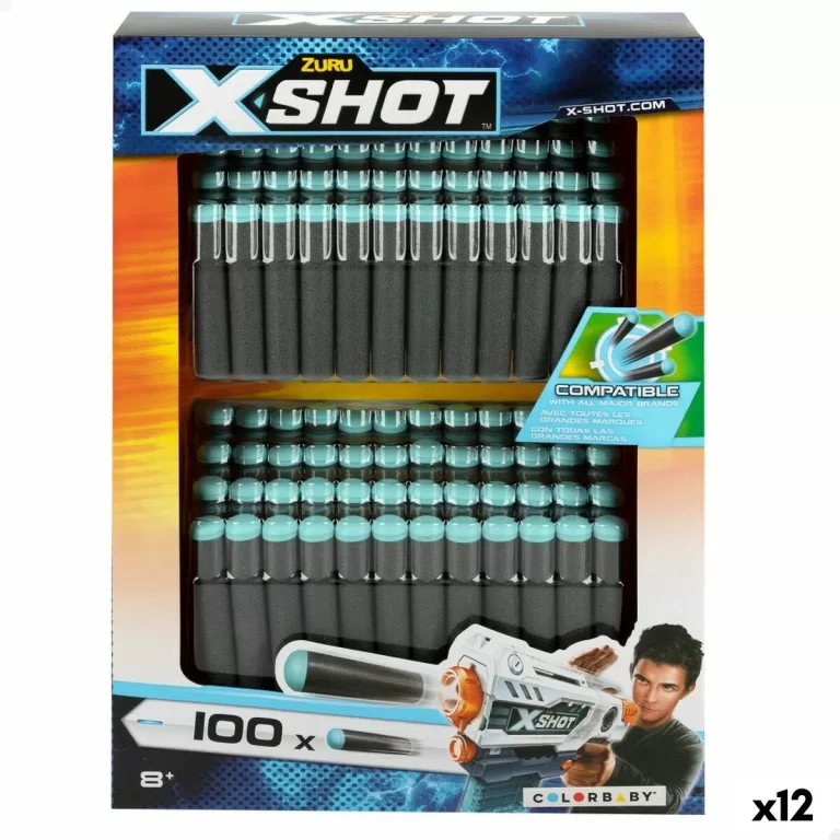 Darts Zuru X-Shot 100 Onderdelen 1