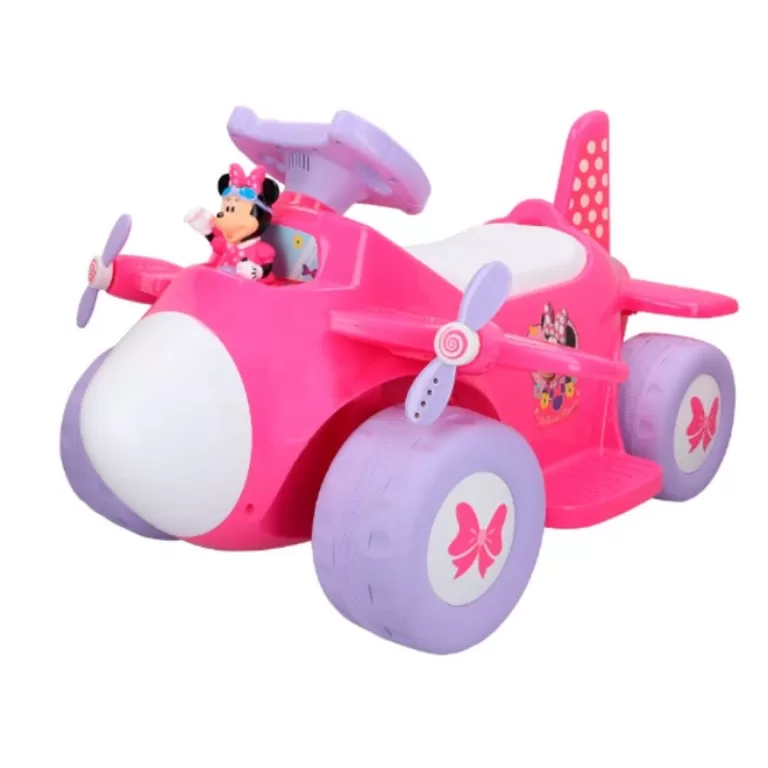 Elektrische auto voor kinderen Minnie Mouse Batterij Vliegtuigje 6 V