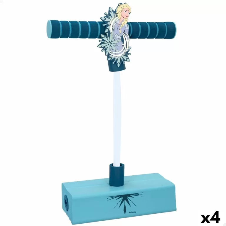 Pogo-jumper Frozen 3D Blauw Kinderen (4 Stuks)