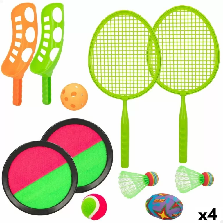 Racquet Set Colorbaby Buitenkant 4-in-1 20 x 43
