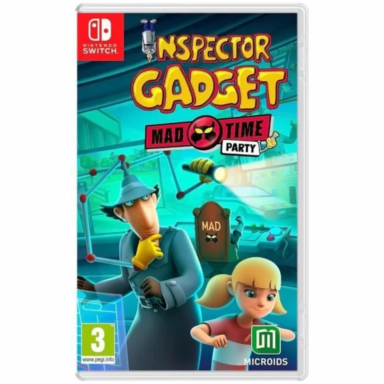 Videogame voor Switch Microids Inspector Gadget: Mad time party