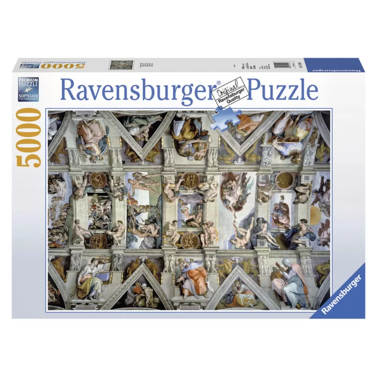 Puzzel Ravensburger 17429 The Sistine Chapel - Michelangelo 5000 Onderdelen