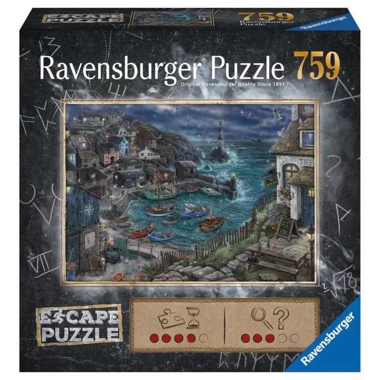 Puzzel Ravensburger 17528 Escape - Treacherous Harbor 759 Onderdelen