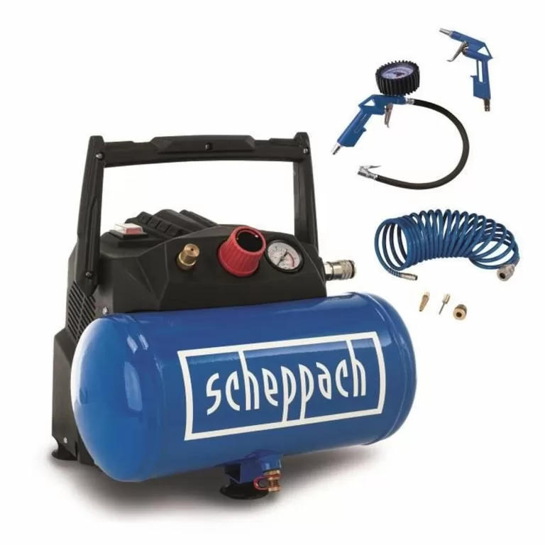 Luchtcompressor Scheppach HC06 Horizontaal 1200 W 6 L