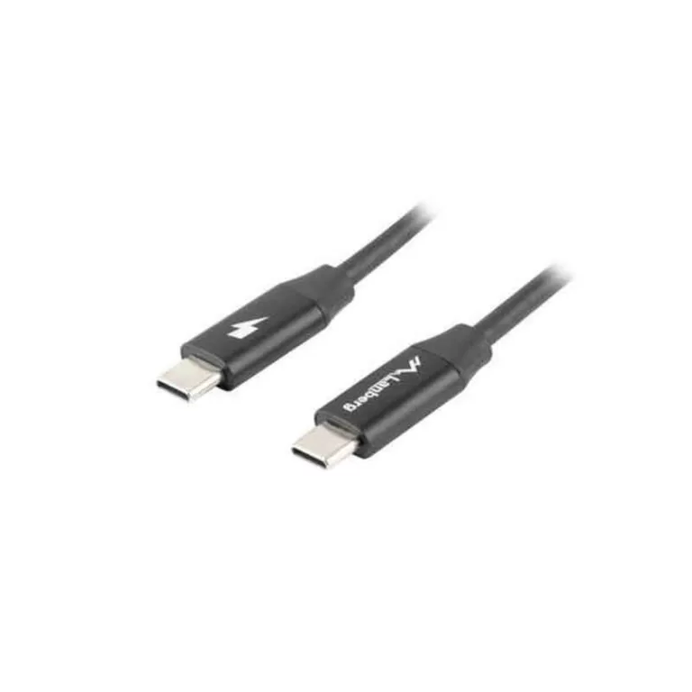 Kabel USB C Lanberg CA-CMCM-40CU-0018-BK (1