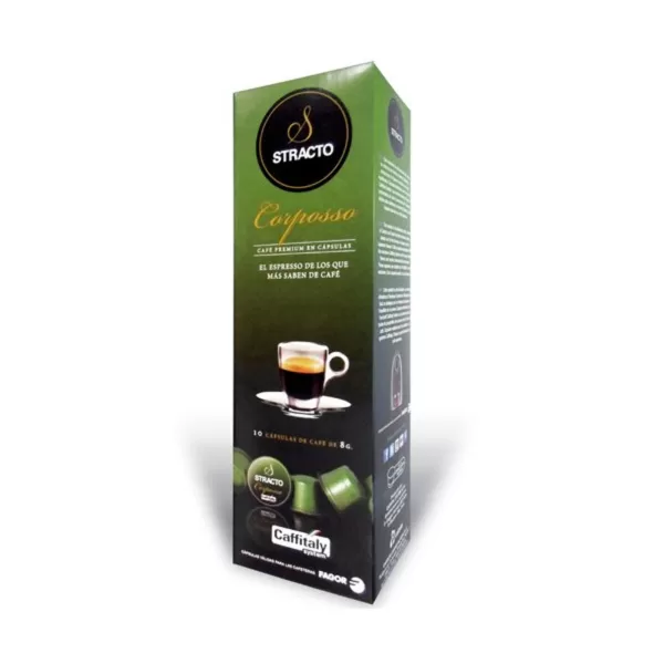 Koffiecapsules Stracto 80583 Corposso (80 uds)