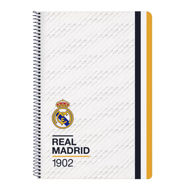 Notitieboekje Real Madrid C.F. Wit A4 80 Lakens