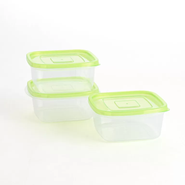 Set Lunchboxen Quid Refresh 3 Onderdelen Groen Plastic