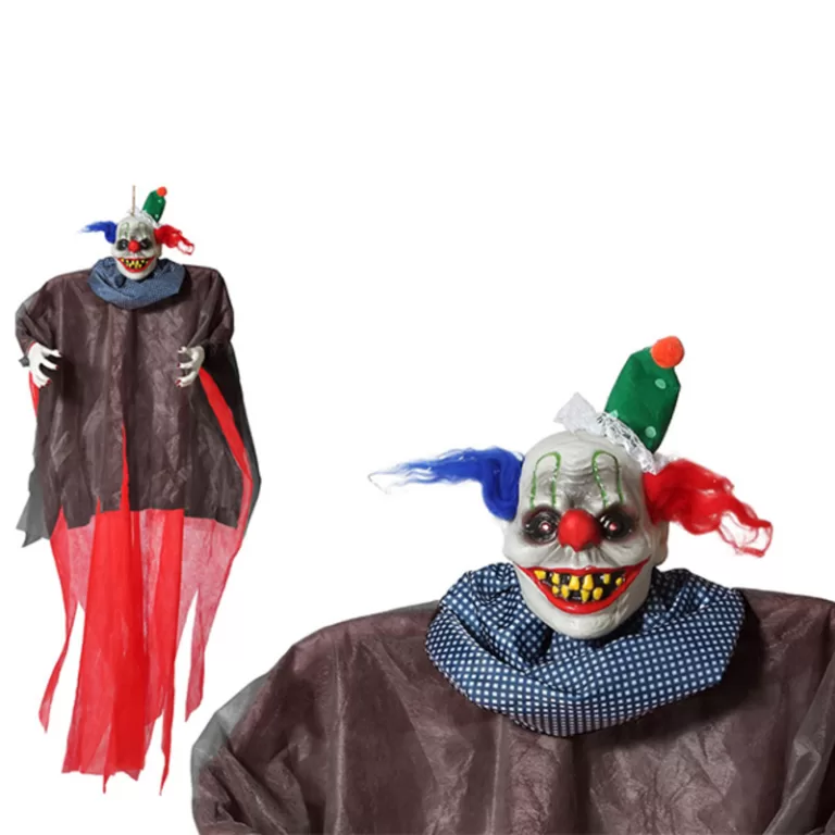 Hangende Clown Halloween (175 x 148 x 18 cm) Multicolour 175 x 148 x 18 cm