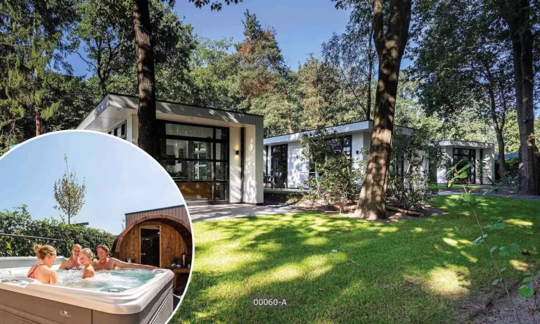 4 persoons vakantiehuis met bubbelbad en sauna op Landgoed de Scheleberg in Lunteren