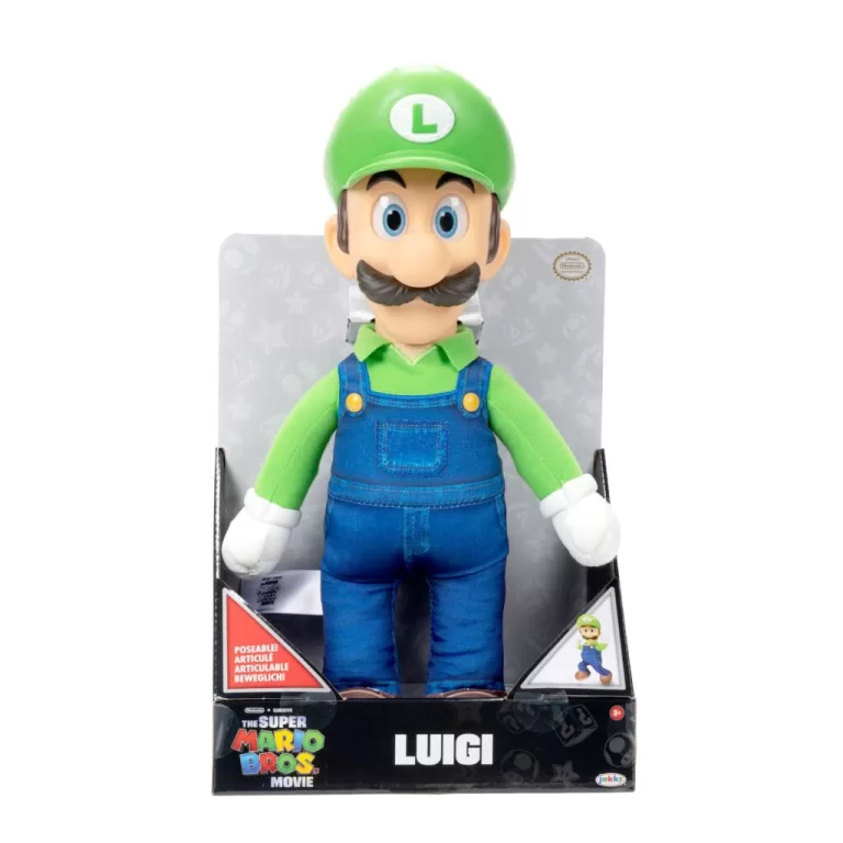 Super Mario Knuffel Luigi 38 cm