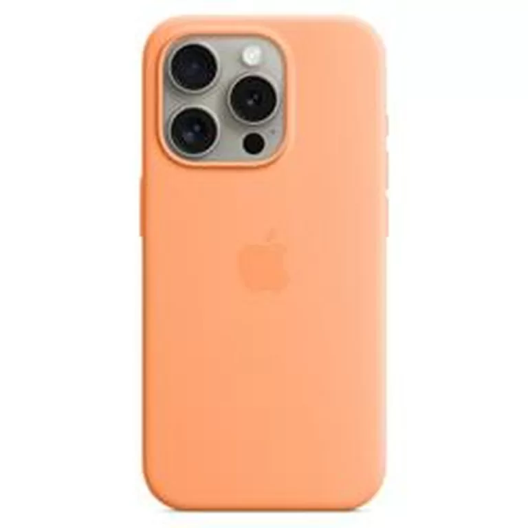 Telefoonhoes Apple   Oranje iPhone 15 Pro