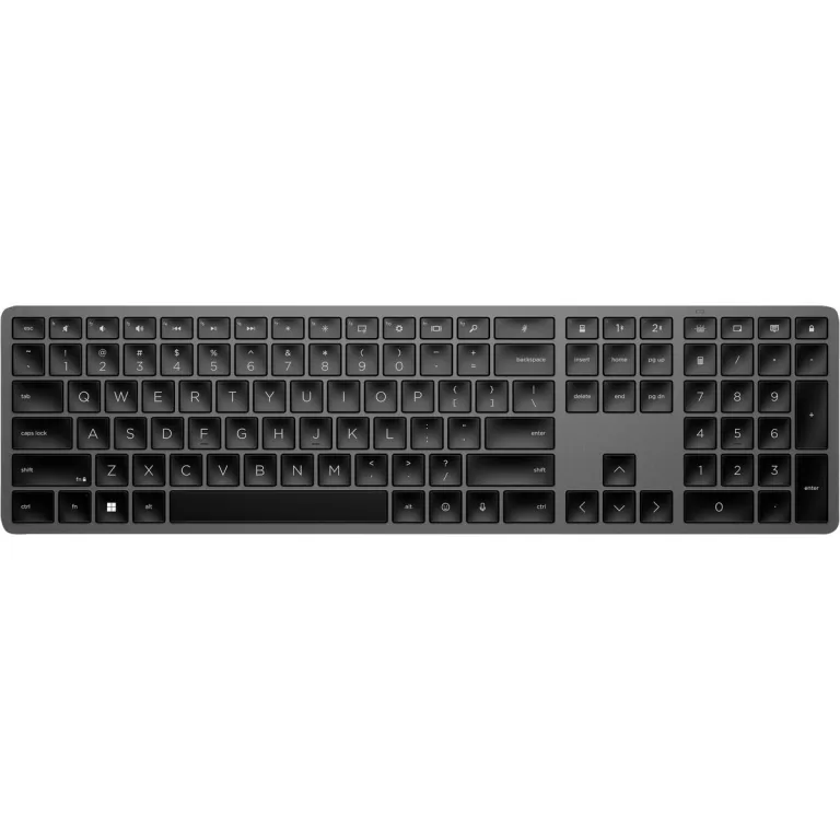 Draadloos toetsenbord HP 3Z726AA Zwart Qwerty Spaans