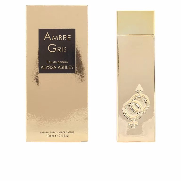 Uniseks Parfum Alyssa Ashley Ambre Gris EDP 100 ml