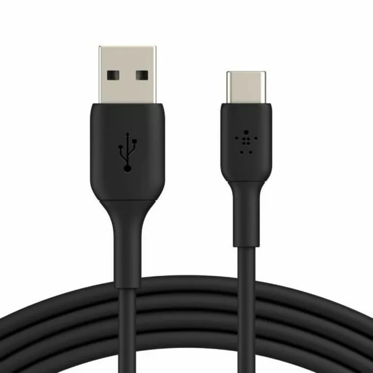 Kabel USB A naar USB C Belkin CAB001BT2MBK Zwart 2 m