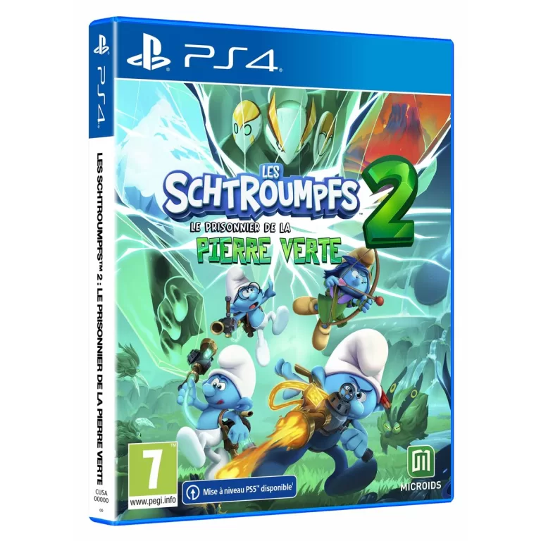 PlayStation 4-videogame Microids The Smurfs 2 - The Prisoner of the Green Stone (FR)