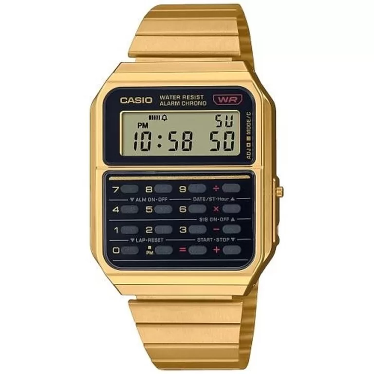 Horloge Heren Casio VINTAGE CALCULATOR (Ø 34 mm)