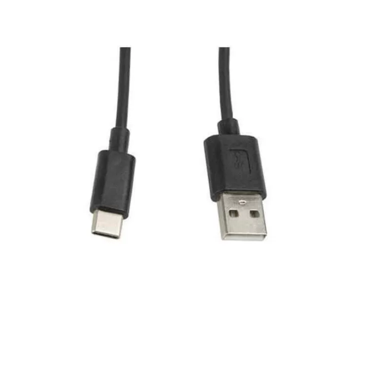 Kabel USB naar 2.0 naar USB C Lanberg Zwart