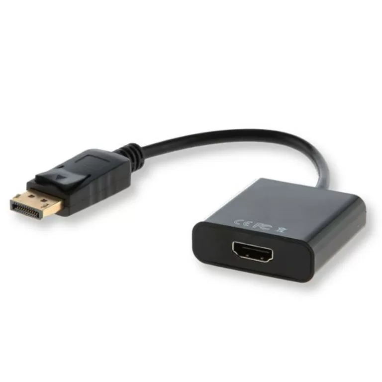 Adapter DisplayPort naar HDMI Savio CL-55 Zwart 20 cm