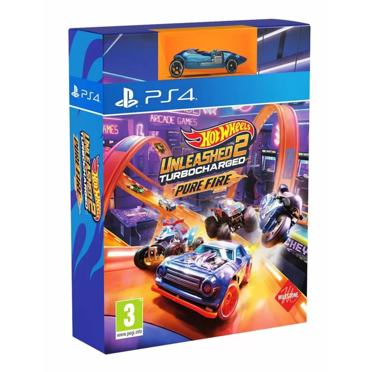 PlayStation 4-videogame Milestone Hot Wheels Unleashed 2: Turbocharged - Pure Fire Edition (FR)