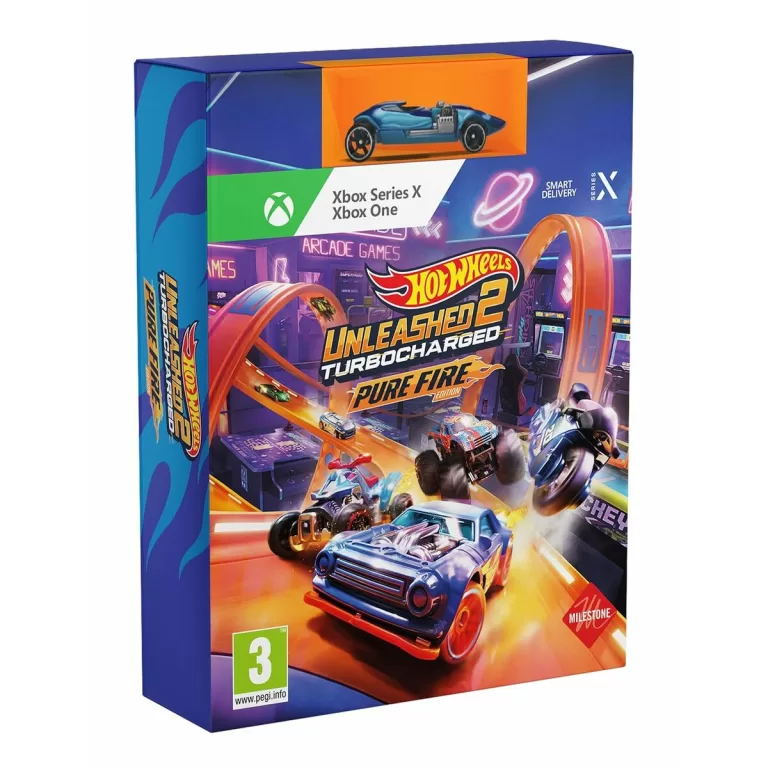 Xbox One / Series X videogame Milestone Hot Wheels Unleashed 2: Turbocharged - Pure Fire Edition (FR)