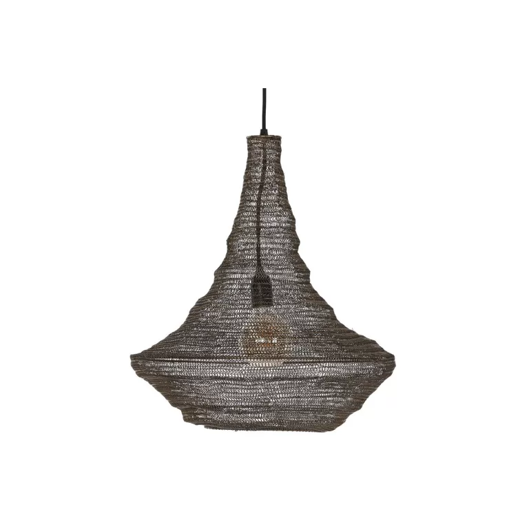 Plafondlamp Home ESPRIT Koper Metaal Ijzer 50 W 44 x 44 x 52 cm