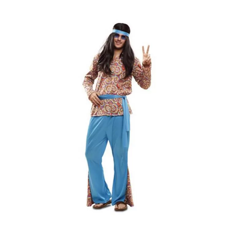 Kostuums voor Volwassenen My Other Me Hippie Psychedelisch