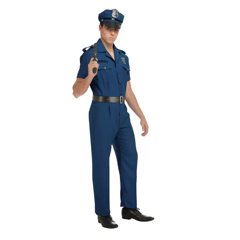 Kostuums voor Volwassenen My Other Me Politieman (4 Onderdelen)