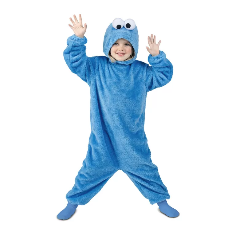 Kostuums voor Kinderen My Other Me Cookie Monster Sesame Street (2 Onderdelen)