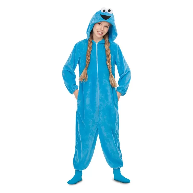 Kostuums voor Kinderen My Other Me Cookie Monster Sesame Street Blauw