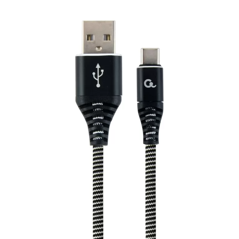 Kabel Micro USB 2.0 B naar USB C GEMBIRD CC-USB2B-AMCM-2M-BW Zwart 2 m